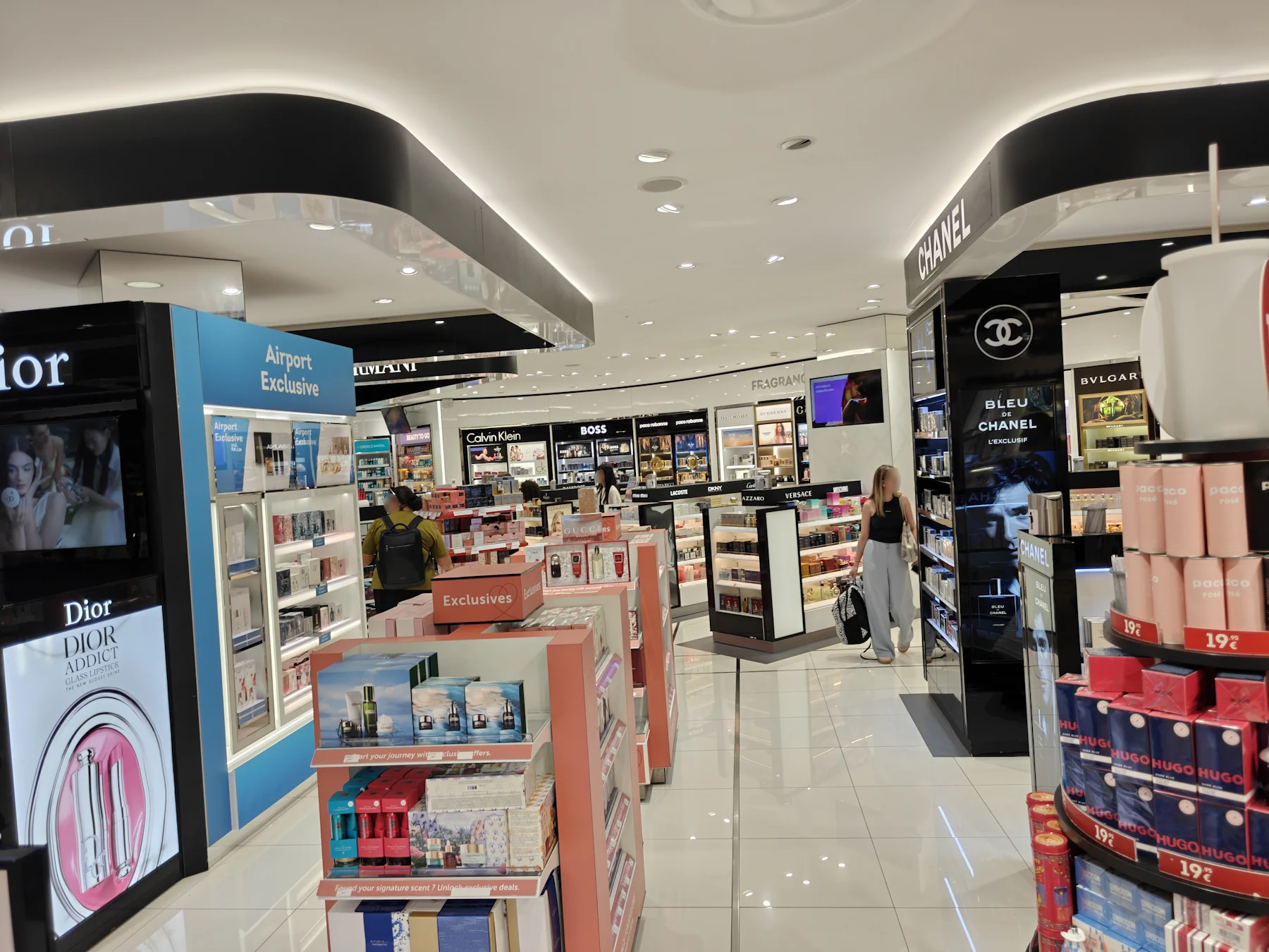 Duty Free shops at Basel Airport EuroAirport