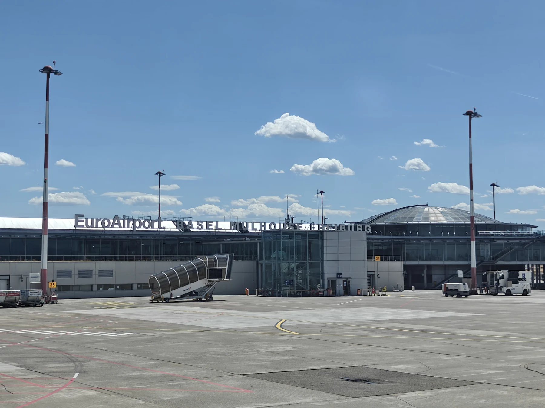 Overview of Basel Airport EuroAirport