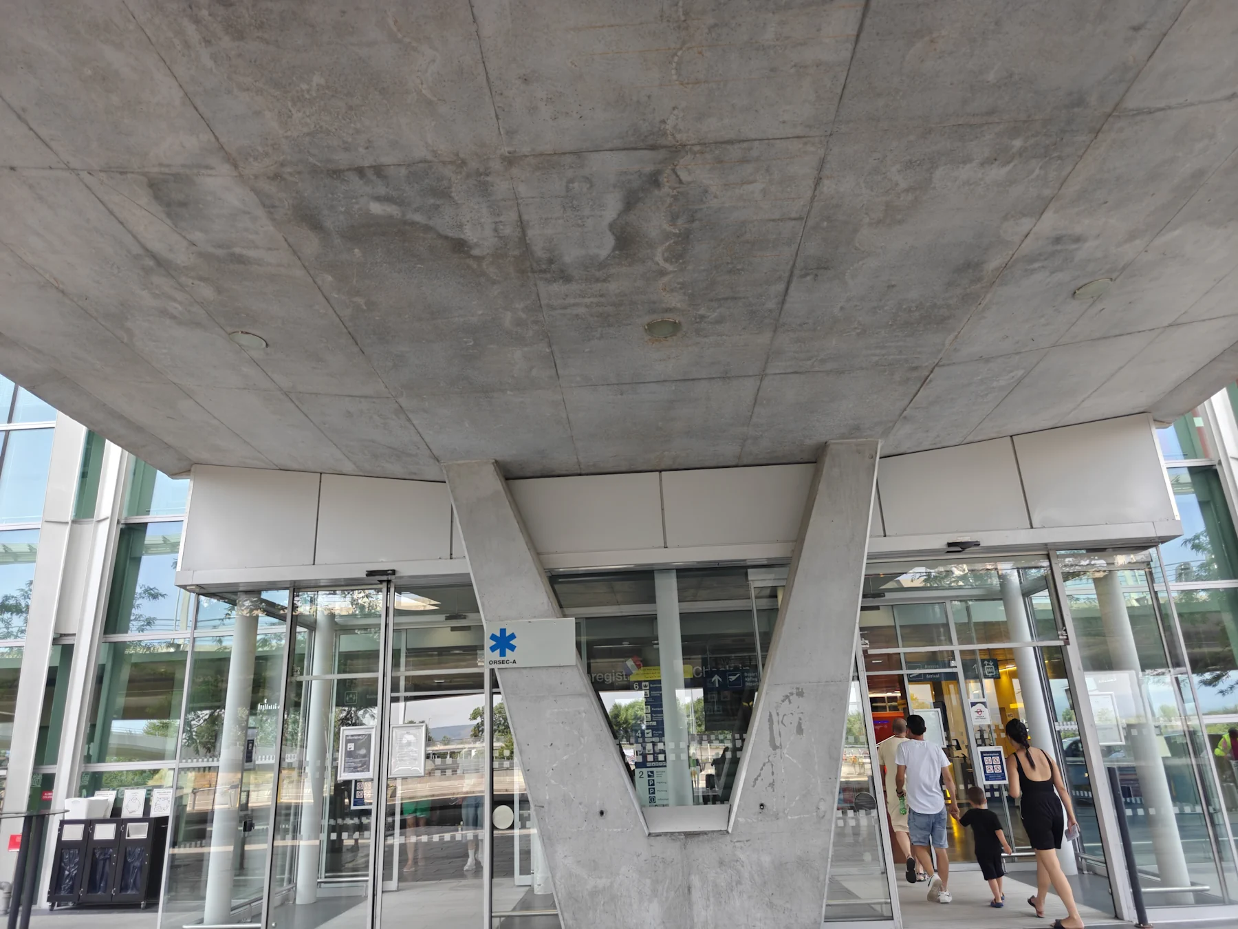 Main terminal of Basel Airport EuroAirport Basel Mulhouse Freiburg